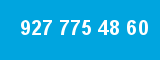 927 775 48 60